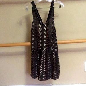 Wilfred Drop Waist Mini Dress